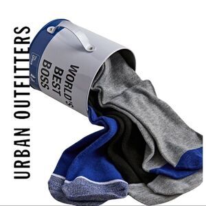 NEW The Office World's Best Boss Sock Gift Canister Set